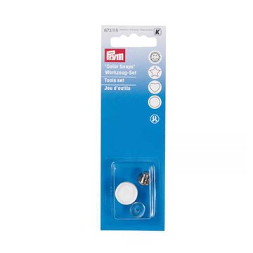 Prym Color snaps 12.4mm, opzetstukje